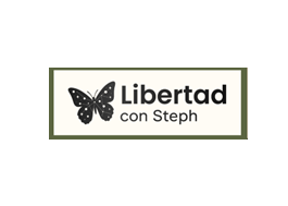 Logo de Libertad con Steph, marca de Stephanie Chang